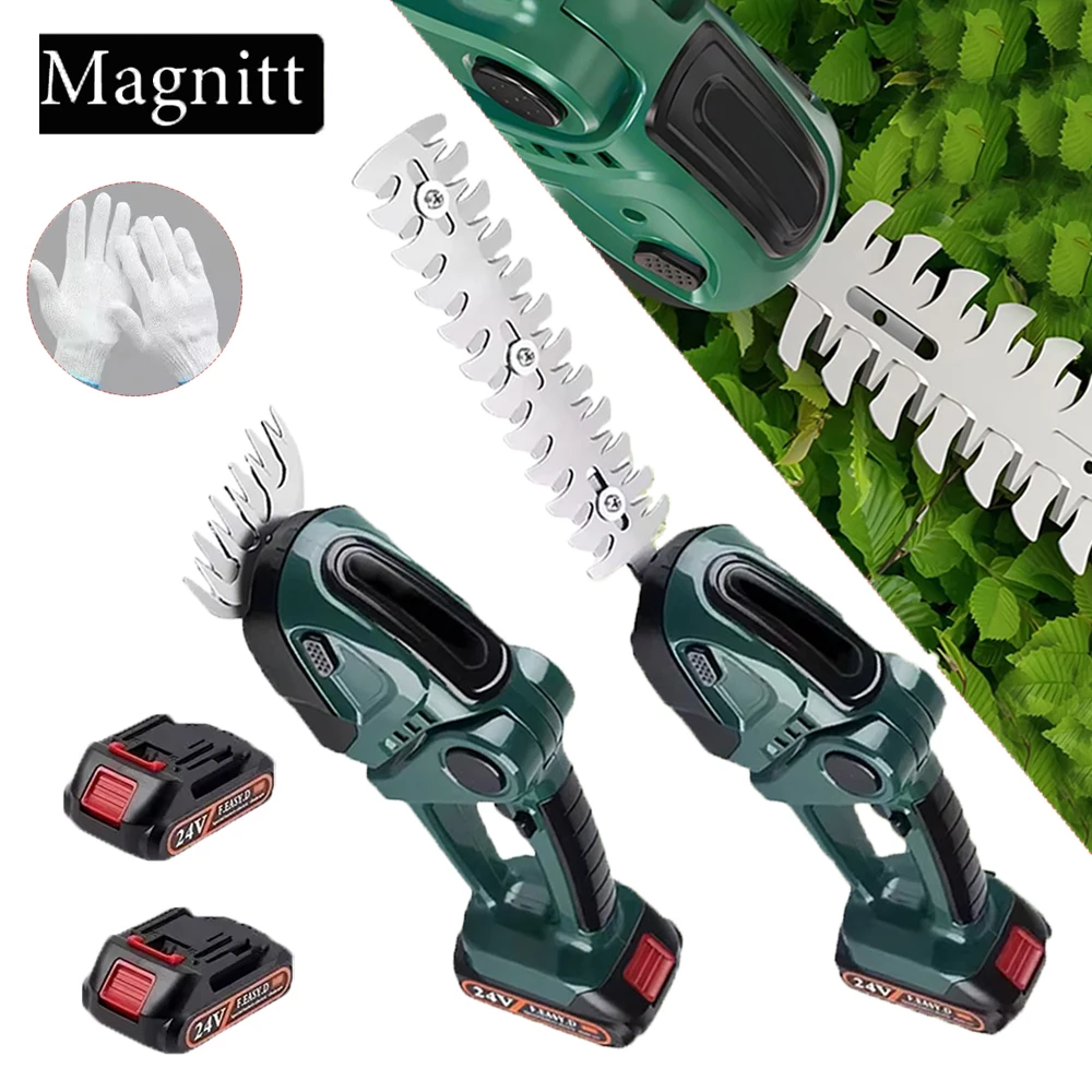 2-in-1 Akku-Heckenschere 20000 U/min Rasenmäher Haushalt Garten Strauchschere Unkrautentferner Heckenschere Schere Elektrowerkzeug für Makita 18V Akku