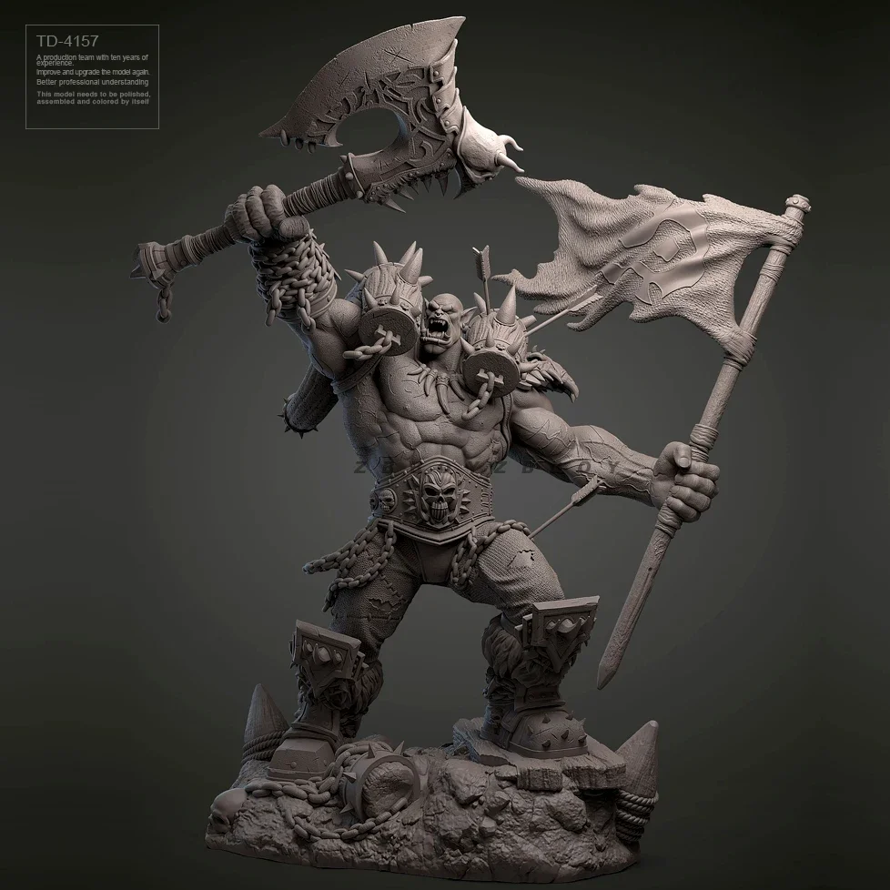 

80mm Resin model kits figure colorless and self-assembled TD-4157