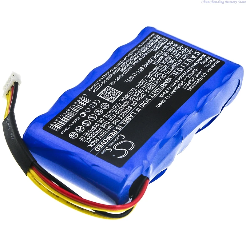 

6.0V 2000mAh Battery HHR-200AB27 for Testo Fluegas Analyzer +TOOL