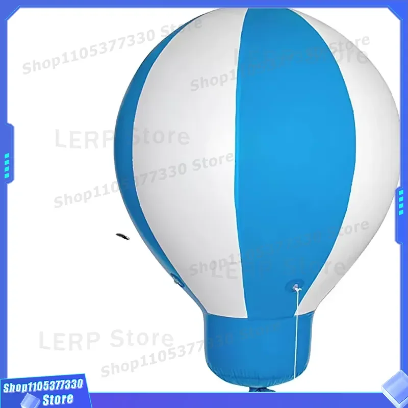 5ft PVC Inflatable Hanging Balloon Semi Hot Air Style Birthday Party Decoration Large Floating Sphere for Event Ceiling Decor