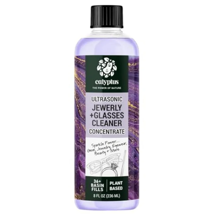 

Концентрат ультразвукового чистящего средства Calyptus для ювелирных изделий: Профессиональная мощность для всех ультразвуковых аппаратов, на растительной основе, безопасен для глаз
