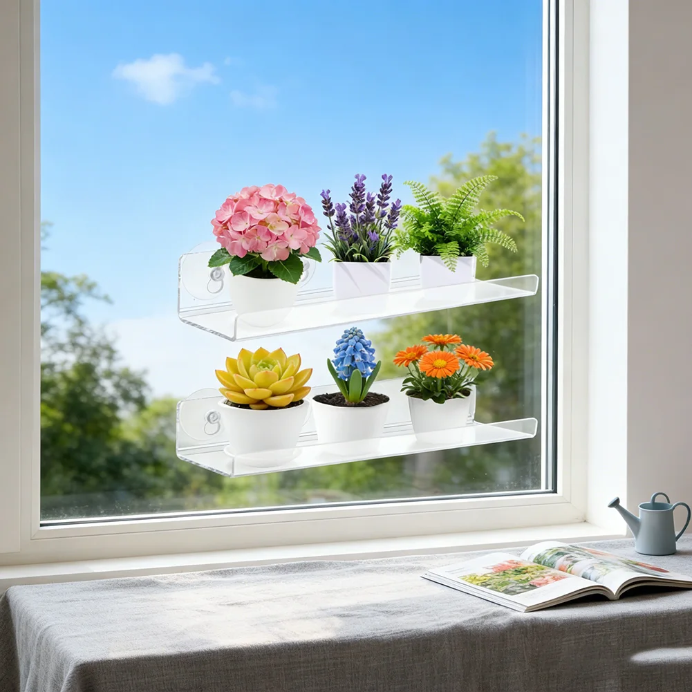 For Herbs For Indoor Plants Multipurpose Storage Space-Saving Organizer Indoor Display 12 Inch Space Saving Shelves