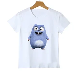 子供のための日光グリルのクマのプリントTシャツ、動物のTシャツ、男の子のトップス、クリスマスの文字