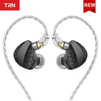 TRN MT3 High-Fidelity Earphone Dual-Chamber Dynamic N52 Magnet Zinc Alloy In-Ear Earphones Monitor For BAX EMA Kirin ST5