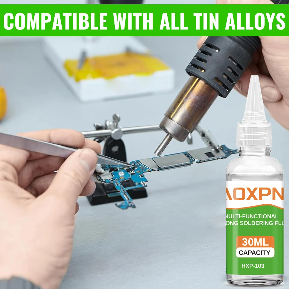 تدفق لحام قوي متعدد الوظائف، مناسب للفولاذ المقاوم للصدأ والنحاس والحديد والنيكل والصفائح المجلفنة والمعادن الأخرى #5