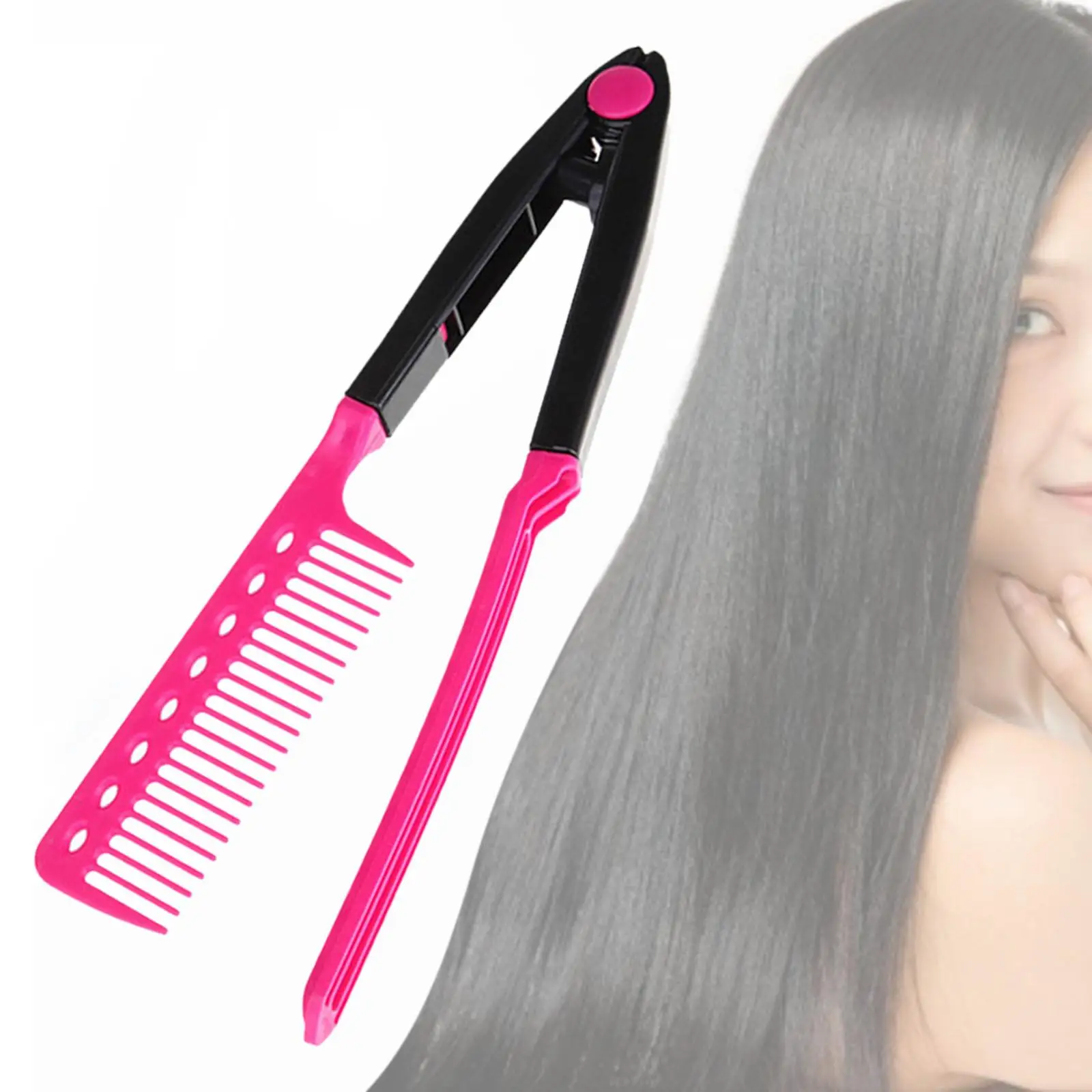 Hair Straightening Comb Hairdressing Styling Tool salon for Knotty Hair