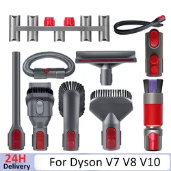 Dyson V7 V8 V10 V11 V15 için teleskopik çubuk uzatma tüpü elektrikli el süpürgesi uzatma aracı aksesuar yedek parçalar