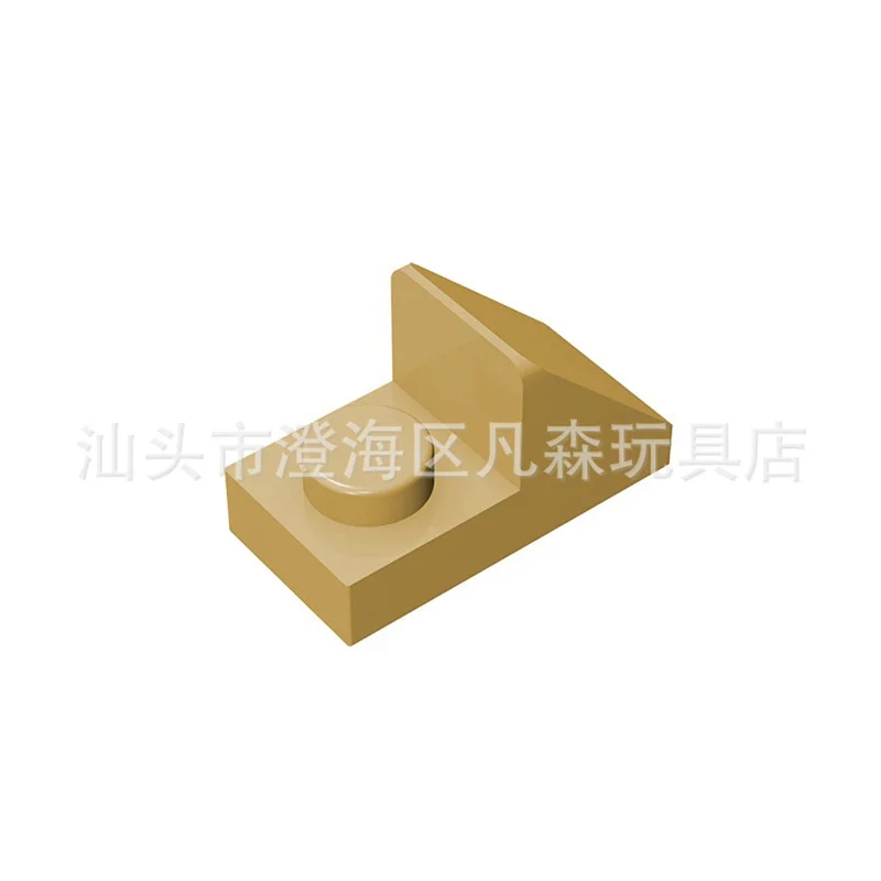 10PCS 92946 Slope 45° 2 x 1 with 2/3 Cutout Block Moc Color Compatible with Brick DIY Children's Toy Assembly