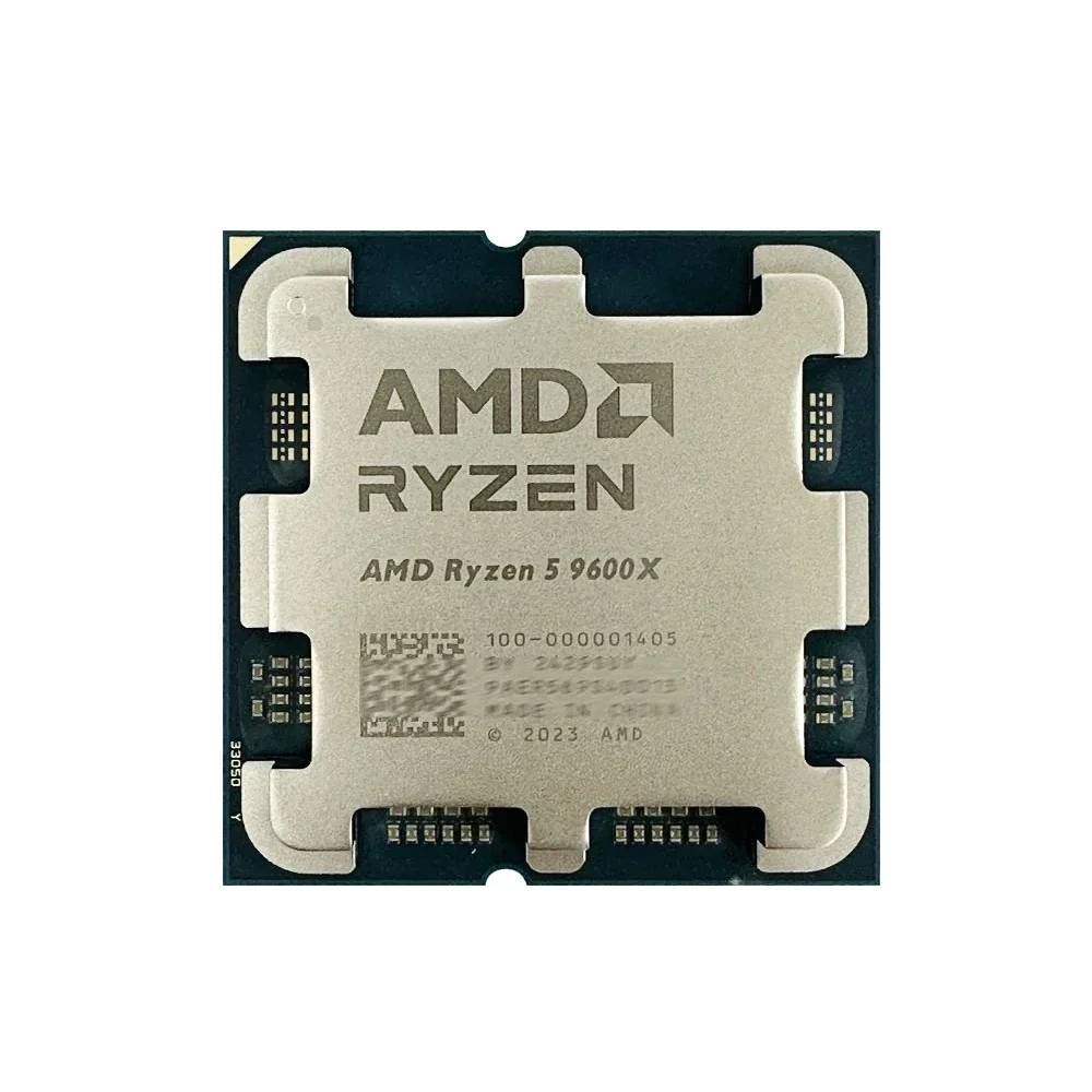 معالج الألعاب AMD Ryzen 5 9600X L3=32M 5.4 جيجا هرتز 6-Core 12-Thread R5 9600X 65W 4NM DDR5 المقبس AM5 بدون مروحة #5