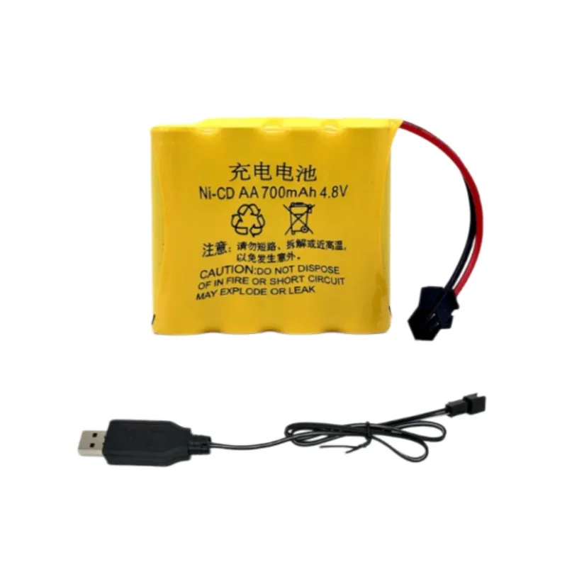 2PCS 7.2V 400mah rechargeable battery pack plug, toy battery pack sm interface