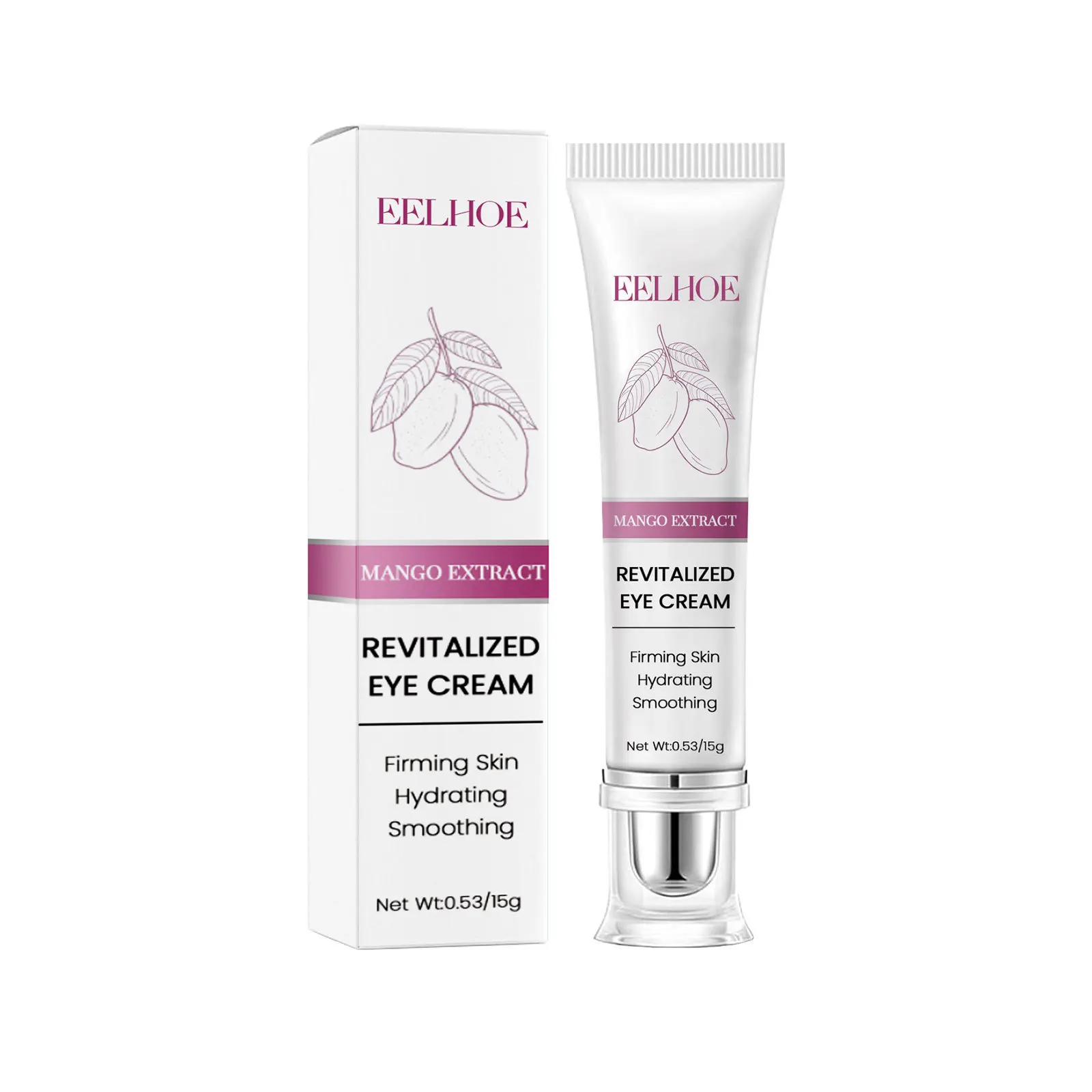 Anti Dark Circle Eye Cream Mango Fade Fine Lines Remove Eye Bags Fat Granules Against Puffiness Firm Moisturizing Eye Care Cream