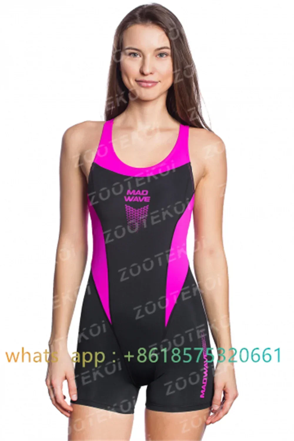 Madwave One-piece Jumpsuit Sports Swimsuit Open Back Meets The  Ergonomics Swimsuit Pro Functional Training Swimsuit Bodysuit