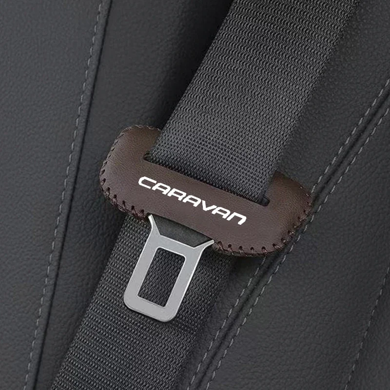 Car Seat Belt Clip Safety Seatbelt Lock Buckle Plug Cover Emblem For DODGE Caravan