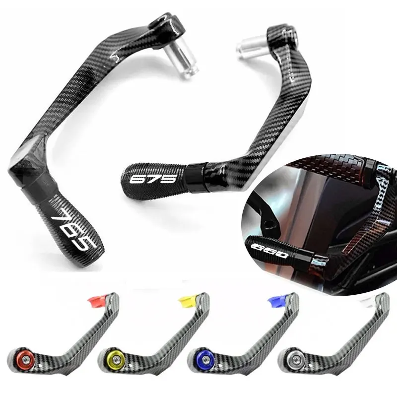 For Triumph Street Triple 765 RS /S/R 765RS 765R 675 Trident 660 Motorcycle Handlebar Brake Clutch Lever Hand Guard Protector