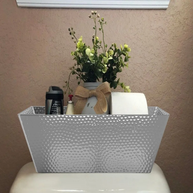 

Stainless Steel Vanity Toilet Tank Tray, Shiny Finish