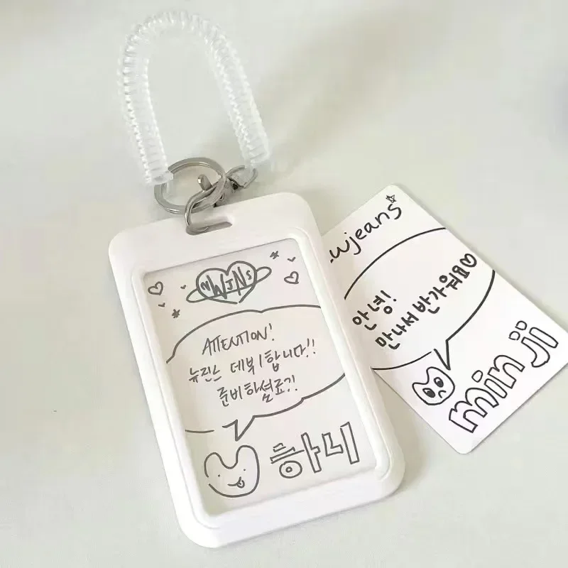 K-pop Idol Photo Protector, Credit ID, Bank Card, Photo Display Holder, Transparent Acrylic, 3"