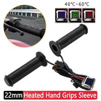 Motorcycle Hand Heated Grips Motorbike ATV Scooter Electric Molded Grips 22mm 7/8\