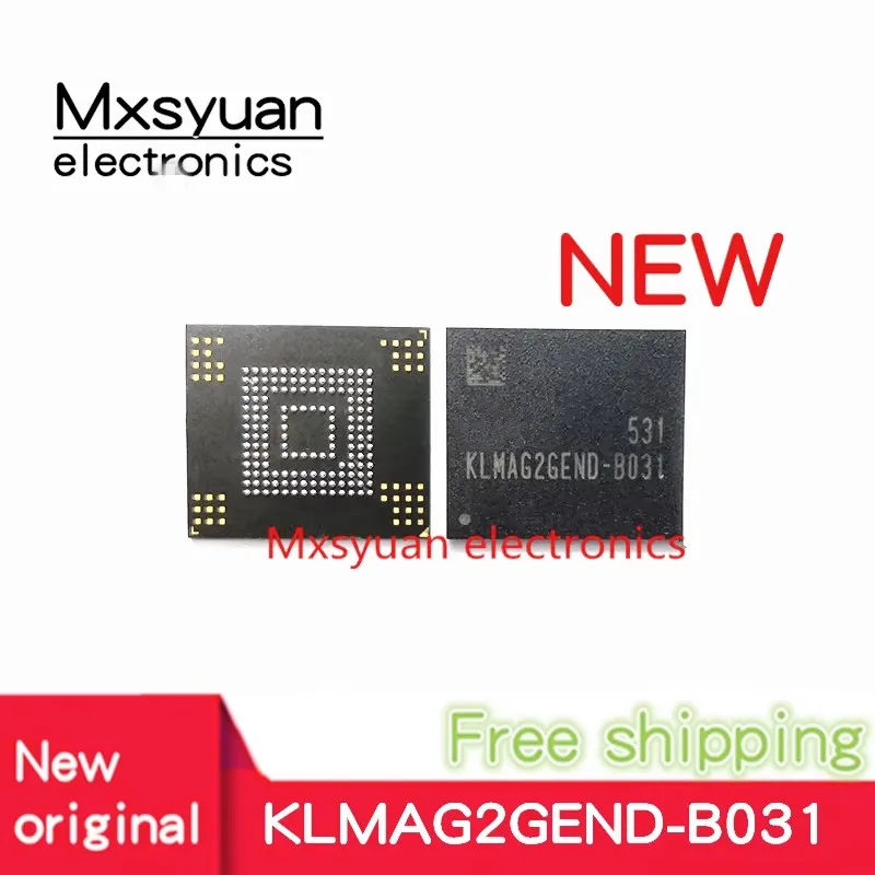 1 個〜 10 ピース/ロット KLMAG2GEND-B031 KLMAG2GEND B031 BGA153 16 グラム emmc 新メモリチップ