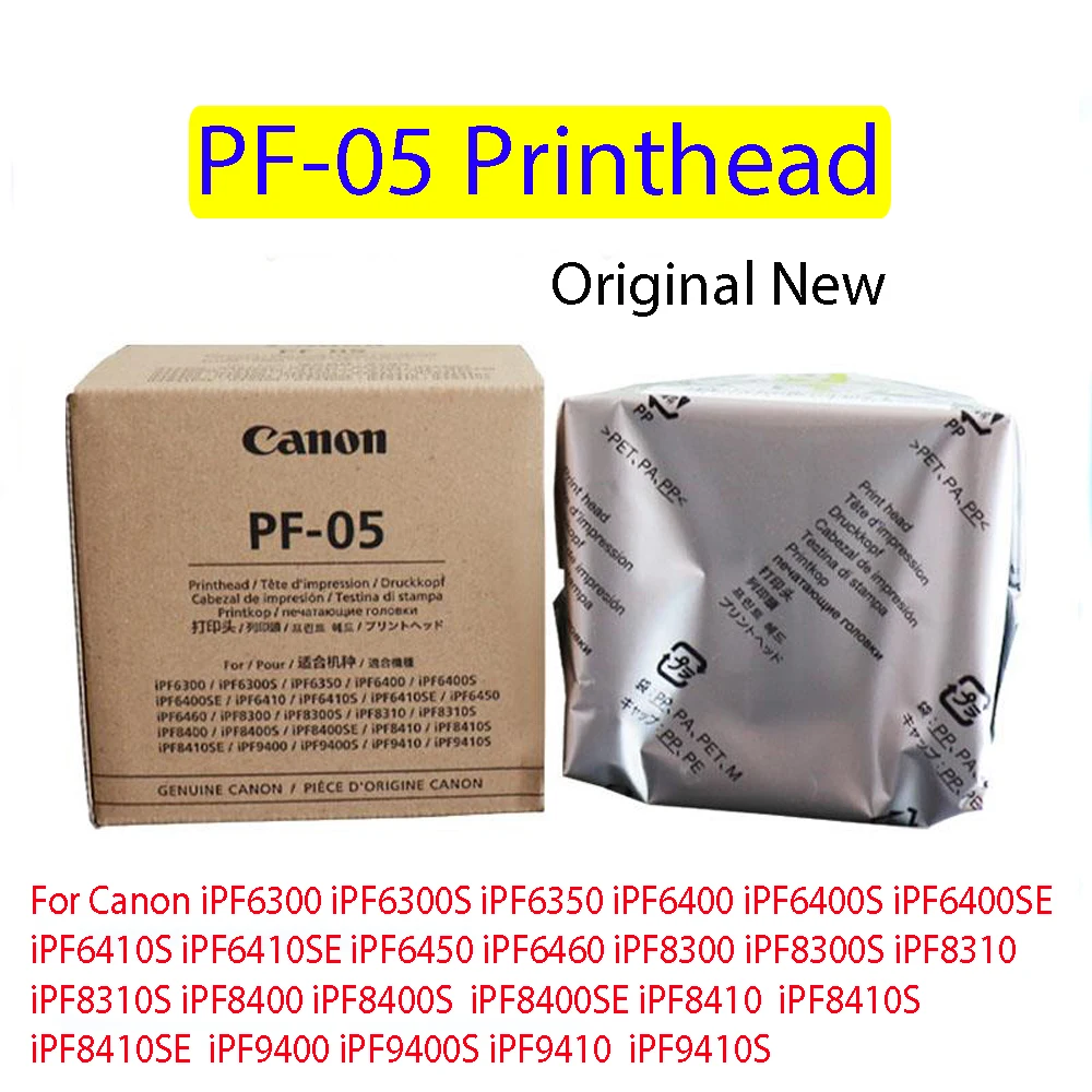 PF-05 PF05 PF 05 Printhead For Canon IPF6300S IPF6400S/SE IPF6410S/SE IPF8300S IPF8310S IPF8400S/SE IPF8410S/SE IPF9400S/9410S