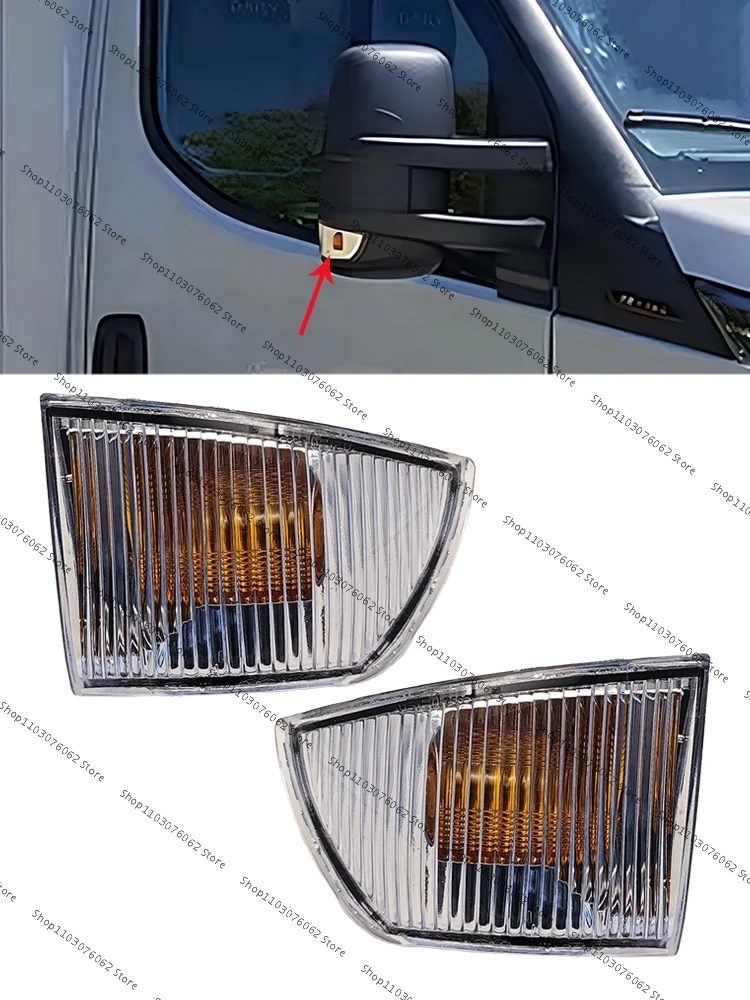 Para Iveco Daily 2006 2007 2008 2009 2010 2011 espejo retrovisor señal de giro carcasa de lámpara de marcha atrás