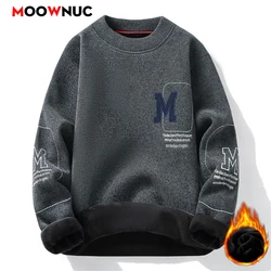 Sweater For Men Men's Clothing Men's Sweat-shirt Spring Pullovers Casual Streetwear Knit Autumn Fashion Hombre Warm Solid Male