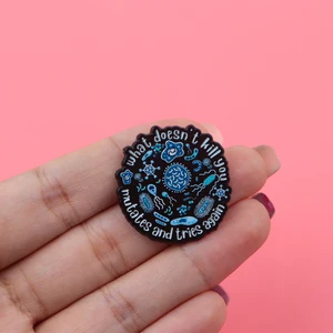 Bakteri Enamel Pin Dokter Nuse Bros Pin Kerah Pin Lencana di Ransel Aksesori Pakaian Perhiasan Medis Hadiah Sains 10 bros dokter penjualan terbaik - №