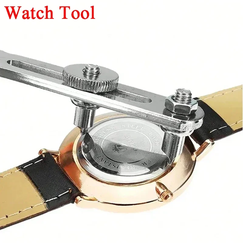 Watch tools Watch Adjustable Opener Back Case Press Closer Remover Repair Watchmaker Tool Repair tool two claws Metal opener kit