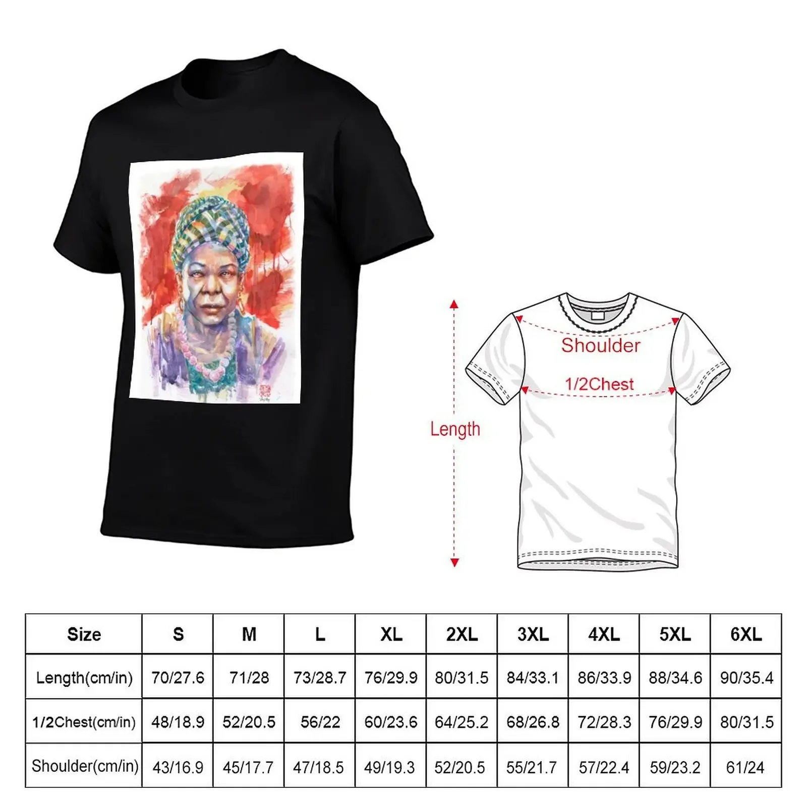 I'll Rise - Maya Angelou T-Shirt Man t-shirt hippie clothes blanks anime clothes men t shirts high quality