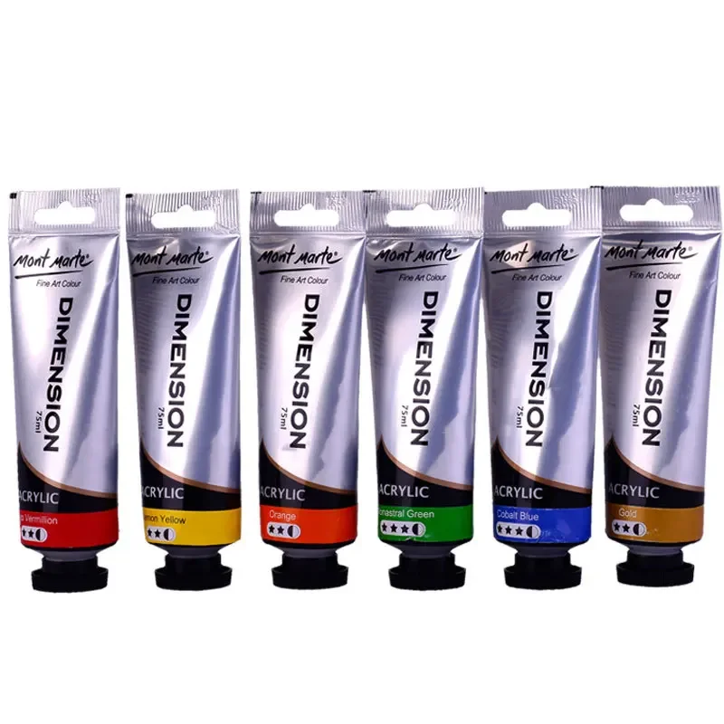 48 Colors 75ml High Plastic Acrylic Paint Student Studio Special Hand-painted Creation Graffiti Art Painting Pigment