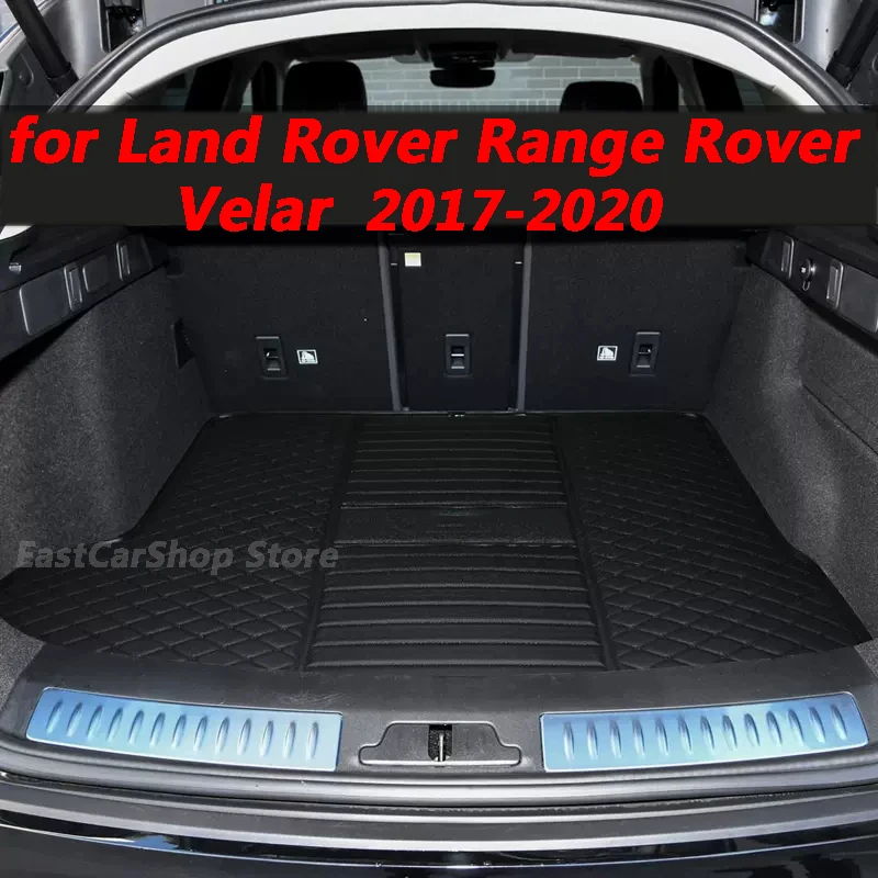 

For Land Rover Range Rover Velar 2017-2020 Car Rear Trunk Mat Cargo Boot Liner Tray Waterproof Boot Luggage Cover Accessories