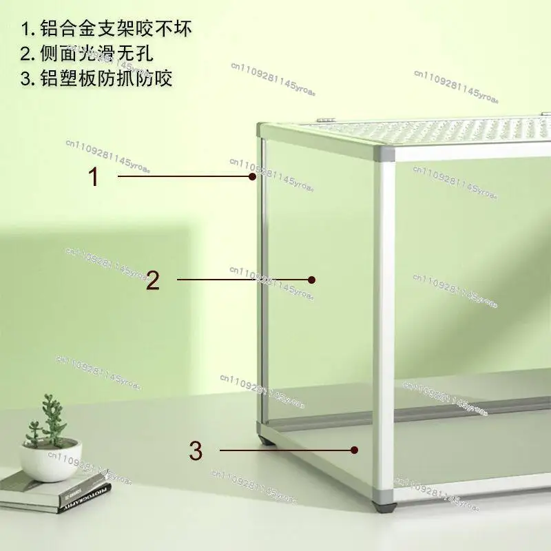 Suitable for Acrylic Cage Panoramic Transparent   Bear Villa  Feeding Box