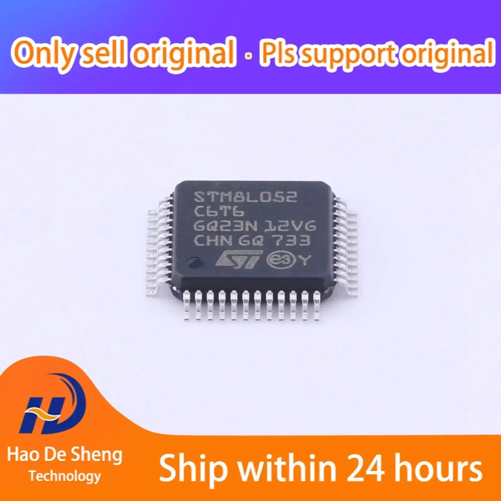 10pcs/LOT STM8L052C6T6 052C6T6 LQFP-48 New Original In Stock