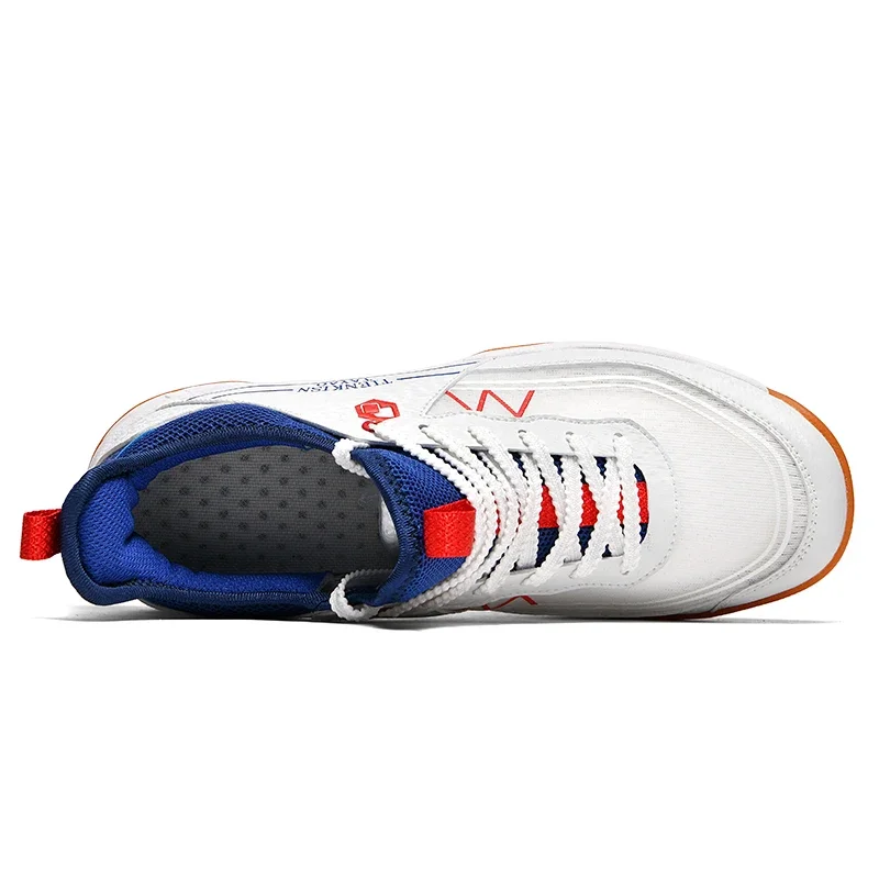 

Новые крутые парные туфли для бадминтона больших размеров, противоскользящие, износостойкие, дышащие, подростковые туфли для бадминтона для мужчин и женщин