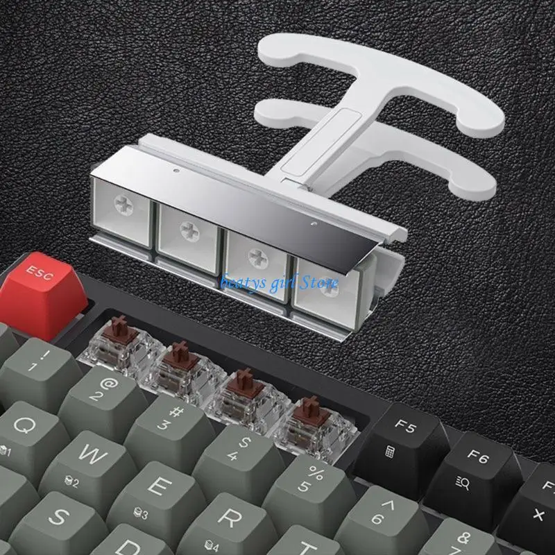 

C7AB KeyCap Puller 4Kys Удаление инструмента Удаления клавиш для снятия клавиш для механических клавиатур Удаление инструментов