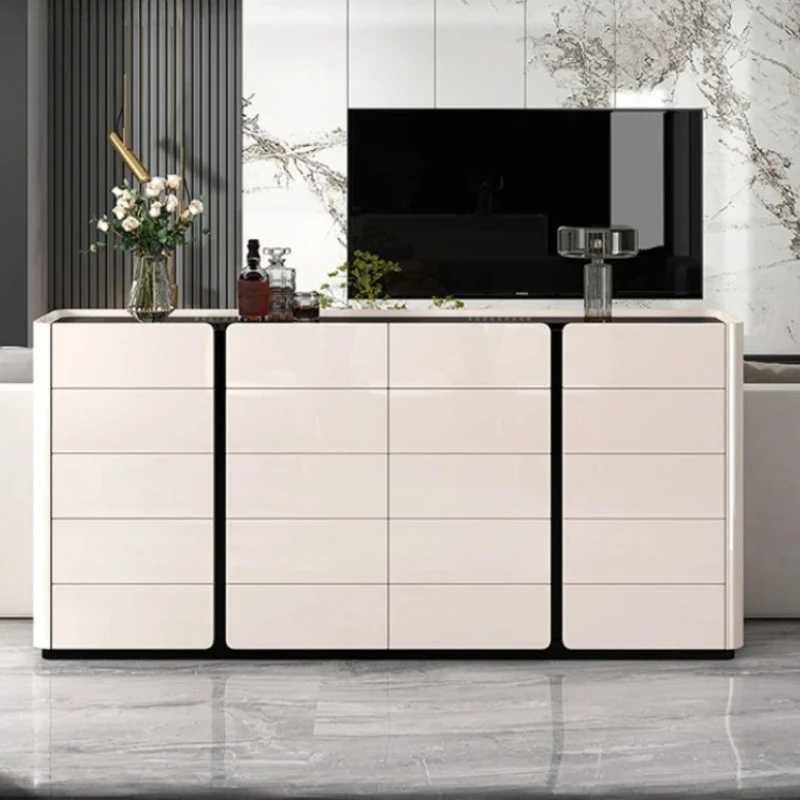 

Bathroom Nordic Living Room Cabinets Decor Minimalist Open Storage Cabinets Sideboard Wood Armadi Da Soggiorno Kitchen Furniture