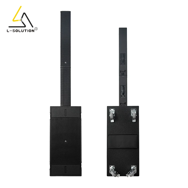 Altavoz de Columna Portátil, Sistema de Sonido Profesional para Escenarios, Alta Potencia, para Grandes Eventos