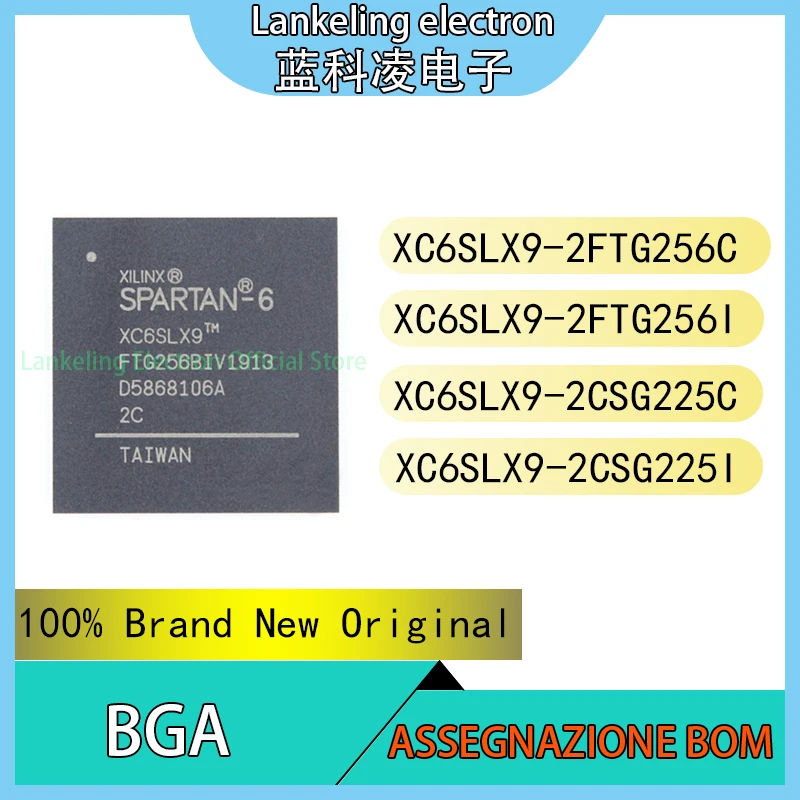 XC6SLX9-2FTG256C XC6SLX9-2FTG256I XC6SLX9-2CSG225C XC6SLX9-2CSG225I 100% Brand New Original chip BGA