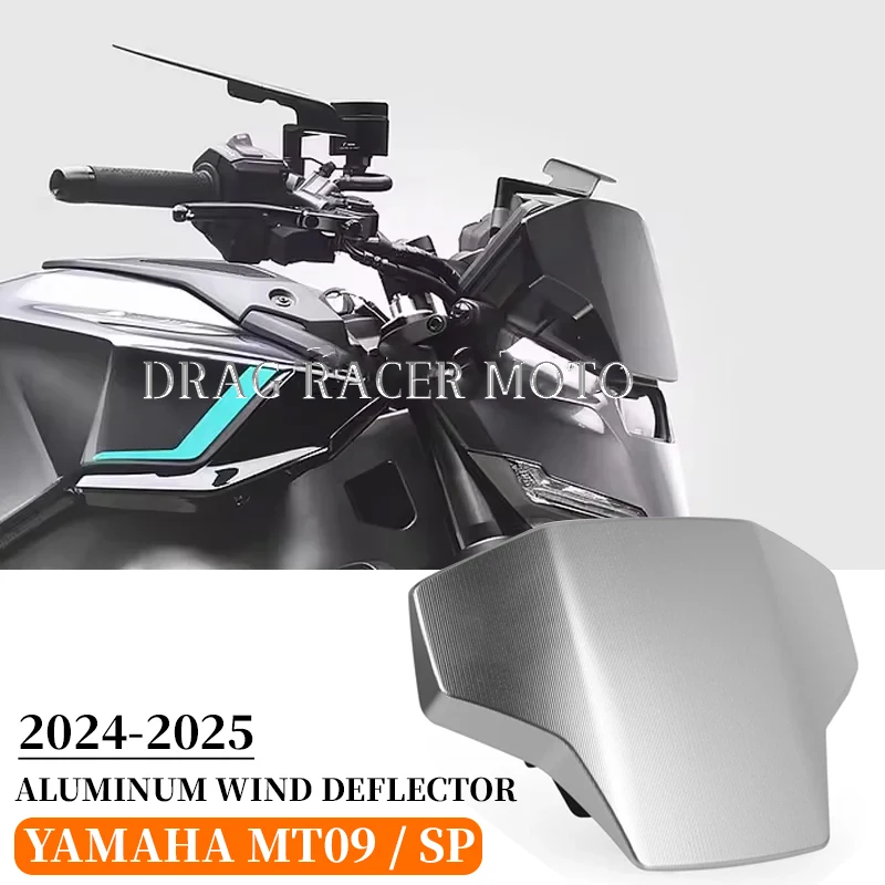 

New Windshield MT-09/SP for YAMAHA MT09 MT 09 MT-09/SP 2024 2025 Motorcycle Accessories Aluminum Wind Deflectors
