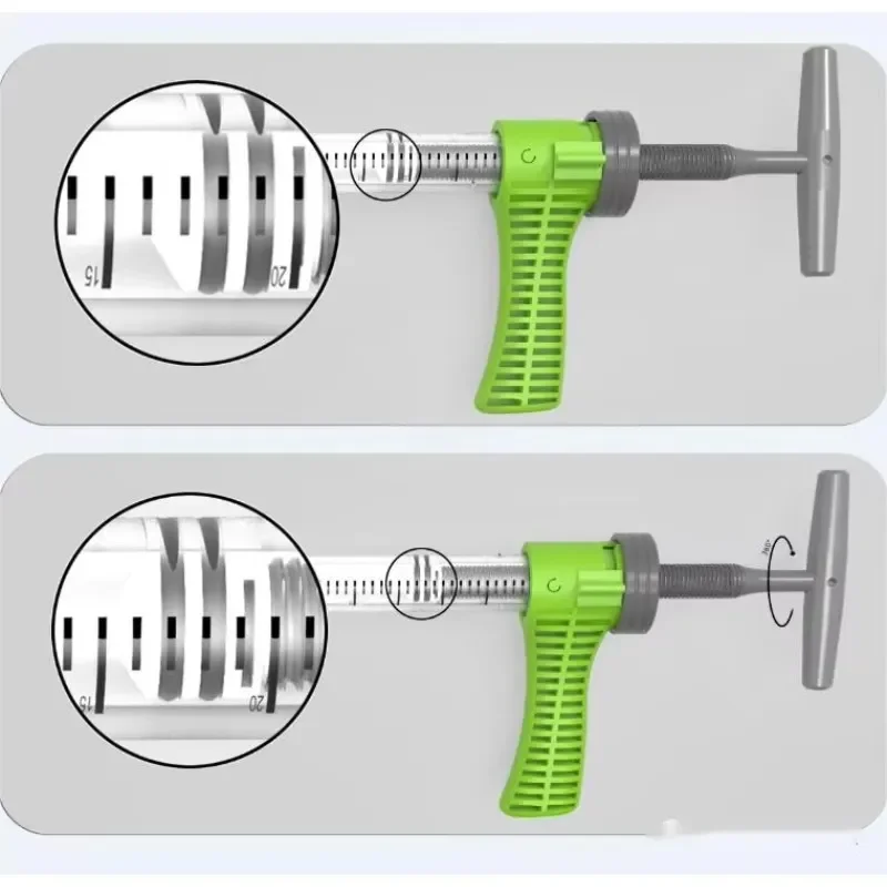 EO Sterile Transparent Light Green Cement Injector CI-640 CE Certified for PKP Spinal Vertebral Injection Operations