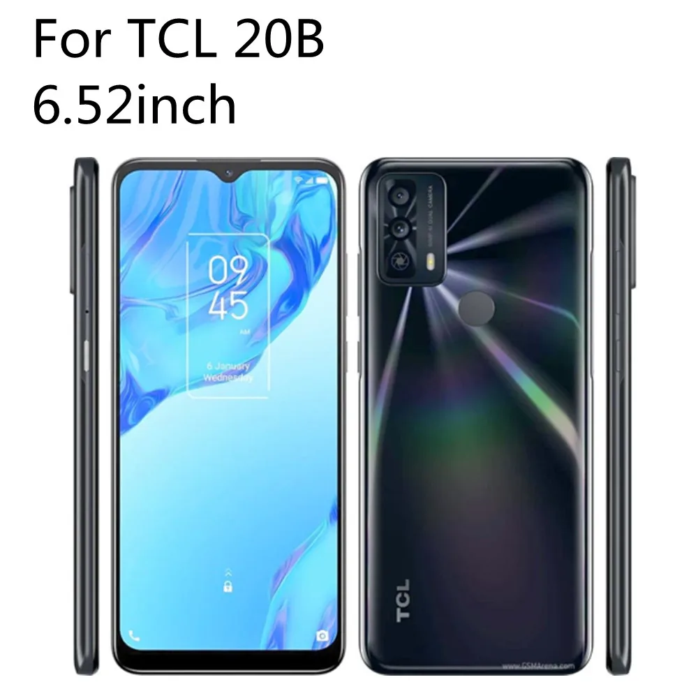 For case TCL 20B Cover Luxury Back skin Flip Leather & Silicone Fundas For TCL 20B 20 B TCL20B case Coque Pouch Capa bag Wallet