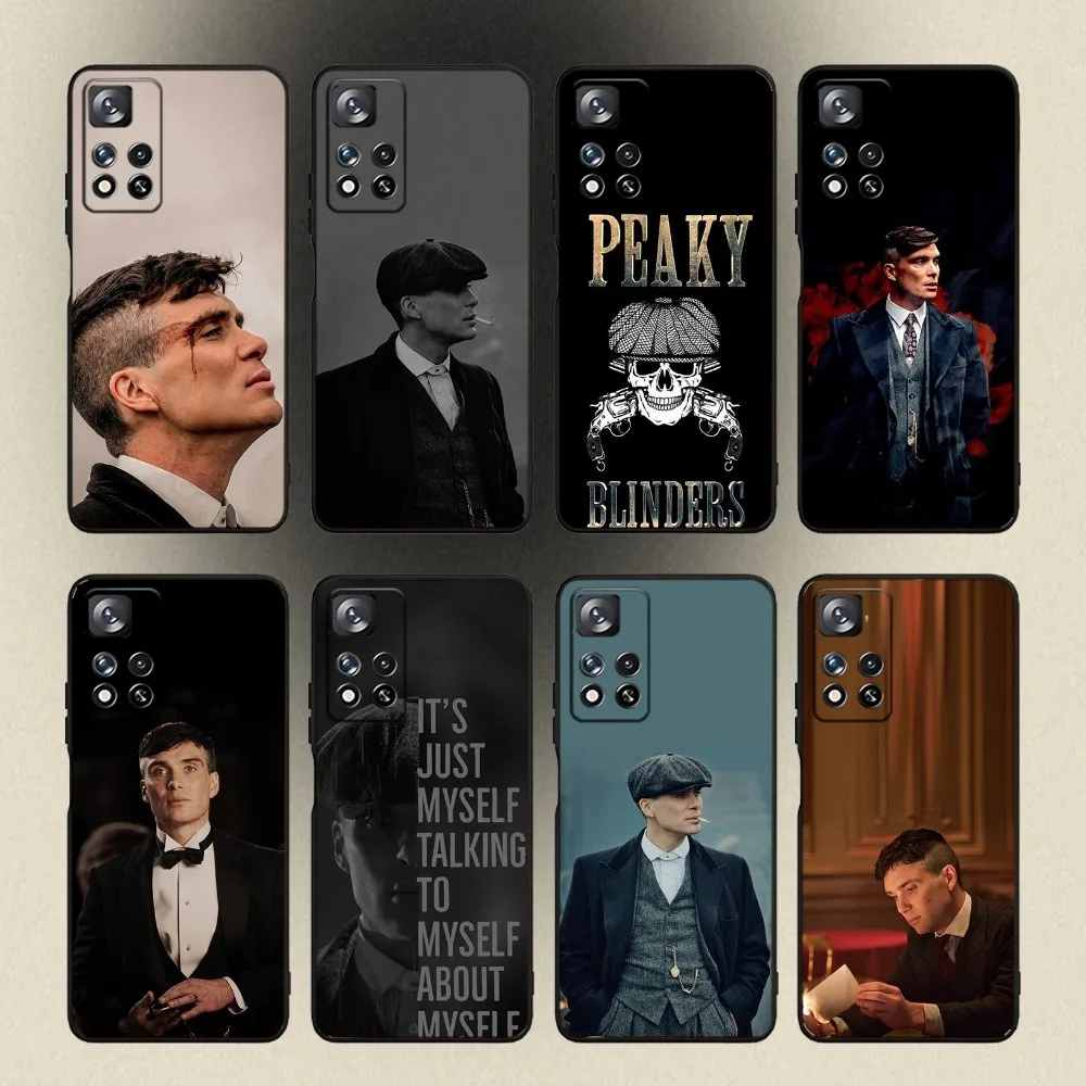 Shelby Peaky B-Blinders Phone Case For Samsung Galaxy A20,A21s,A22,A31,A32,A52,A53,A72,73,A80,A91 Soft Black Cover