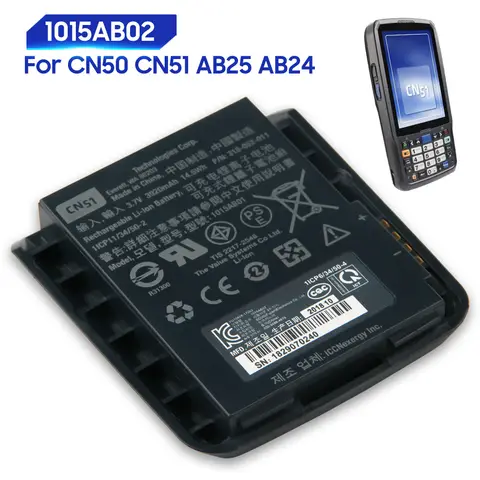 Replacement Battery 1015AB01 For Intermec AB25 AB24 CN50 CN51 1015AB02 318-052-011 3920mAh