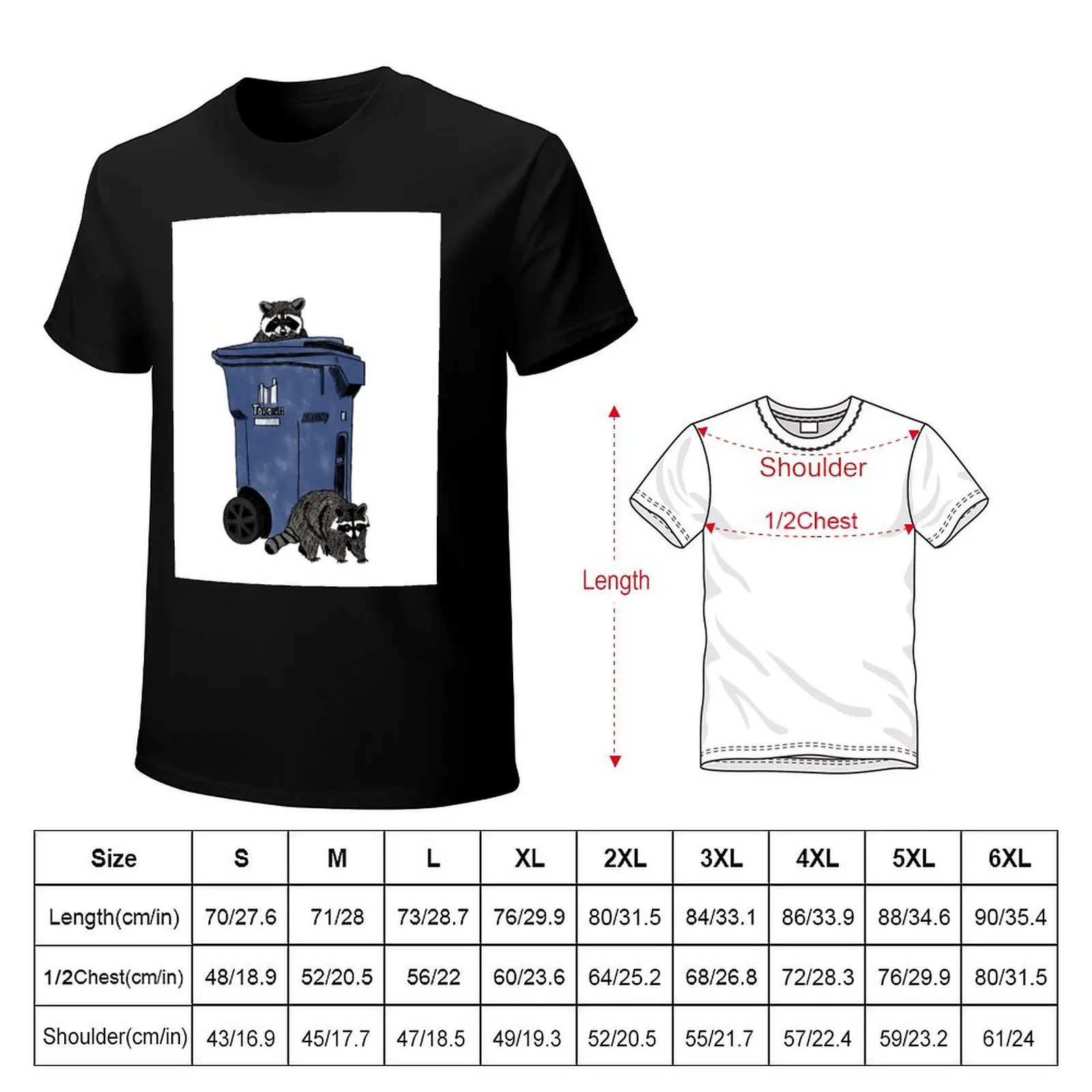 Toronto Trash Pandas T-Shirt Work Comfort T-Shirt for Men