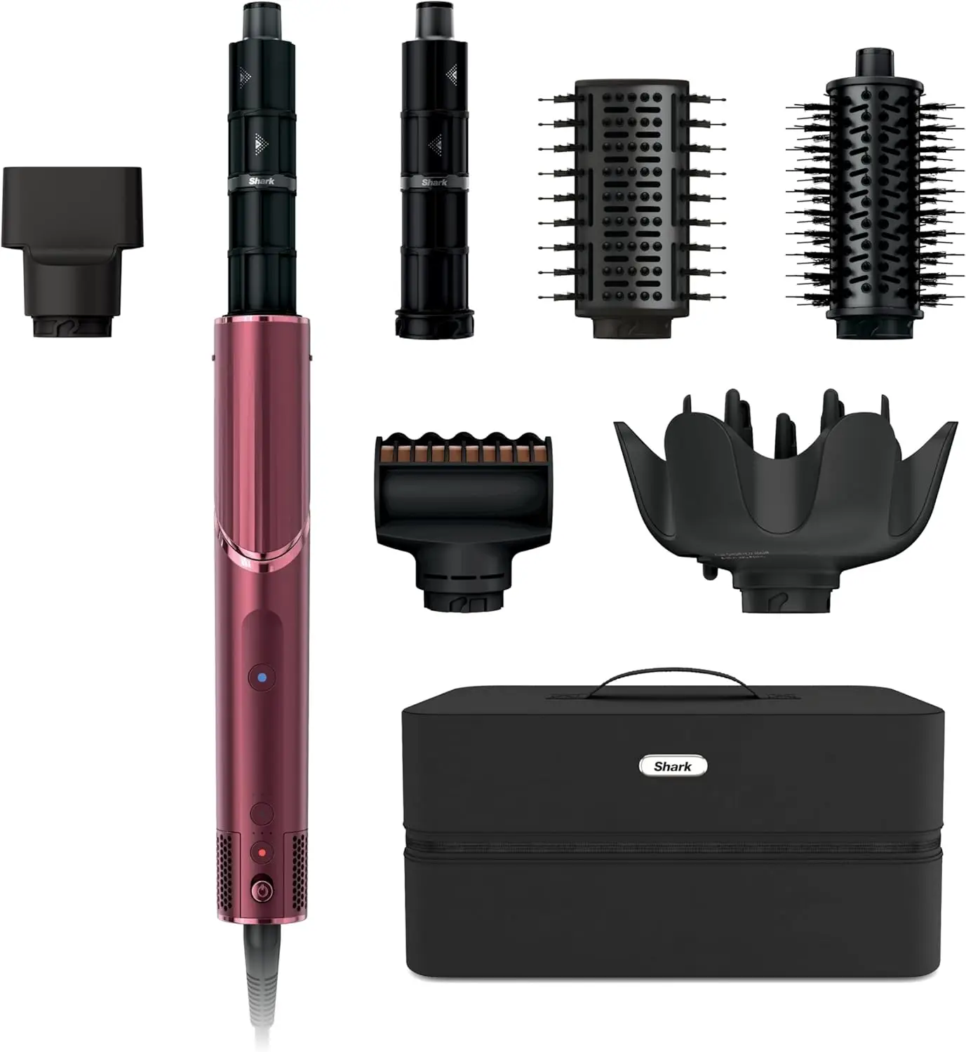 Air Multi-Styler & Drying System, Black Cherry, Multi-Function Hair Styling and Drying Appliance