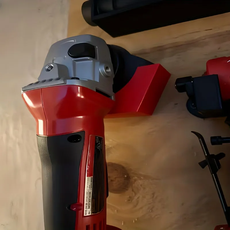 3D Printed Wall Mount Angle Grinder Holder, Sturdy ABS Bracket Space Saver for Garage Workshop & DIY Enthusiasts