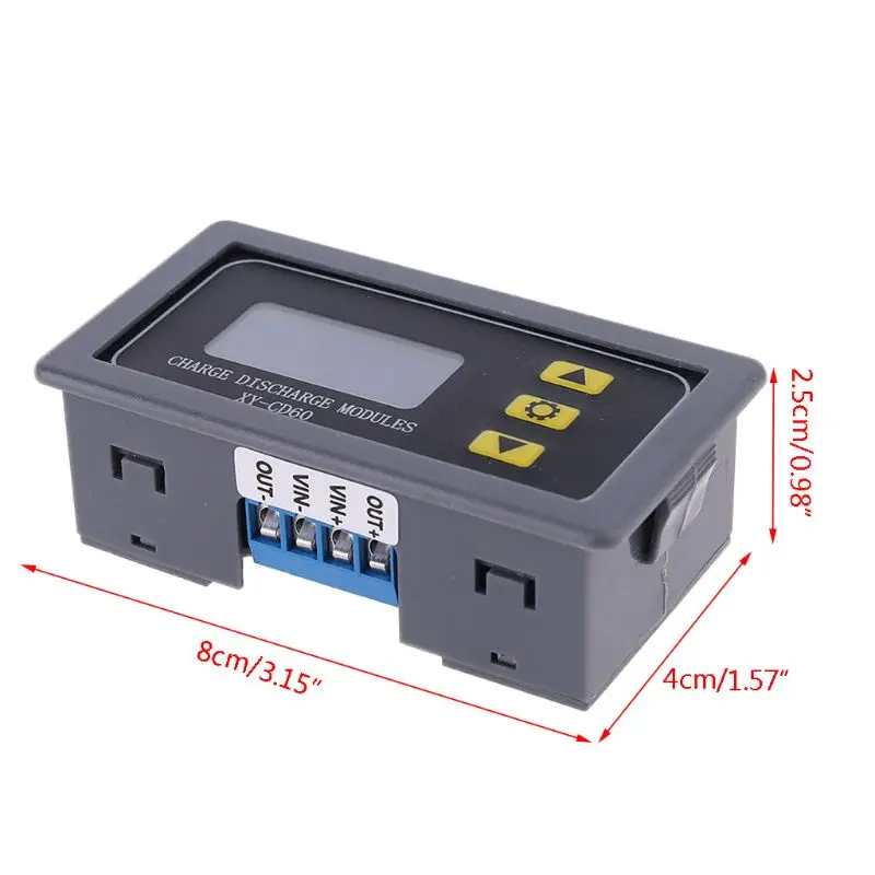 Upgraded Battery Charger Controller for DC 6-60V Charging Discharge Control Board Low Volt Current for Protection Board