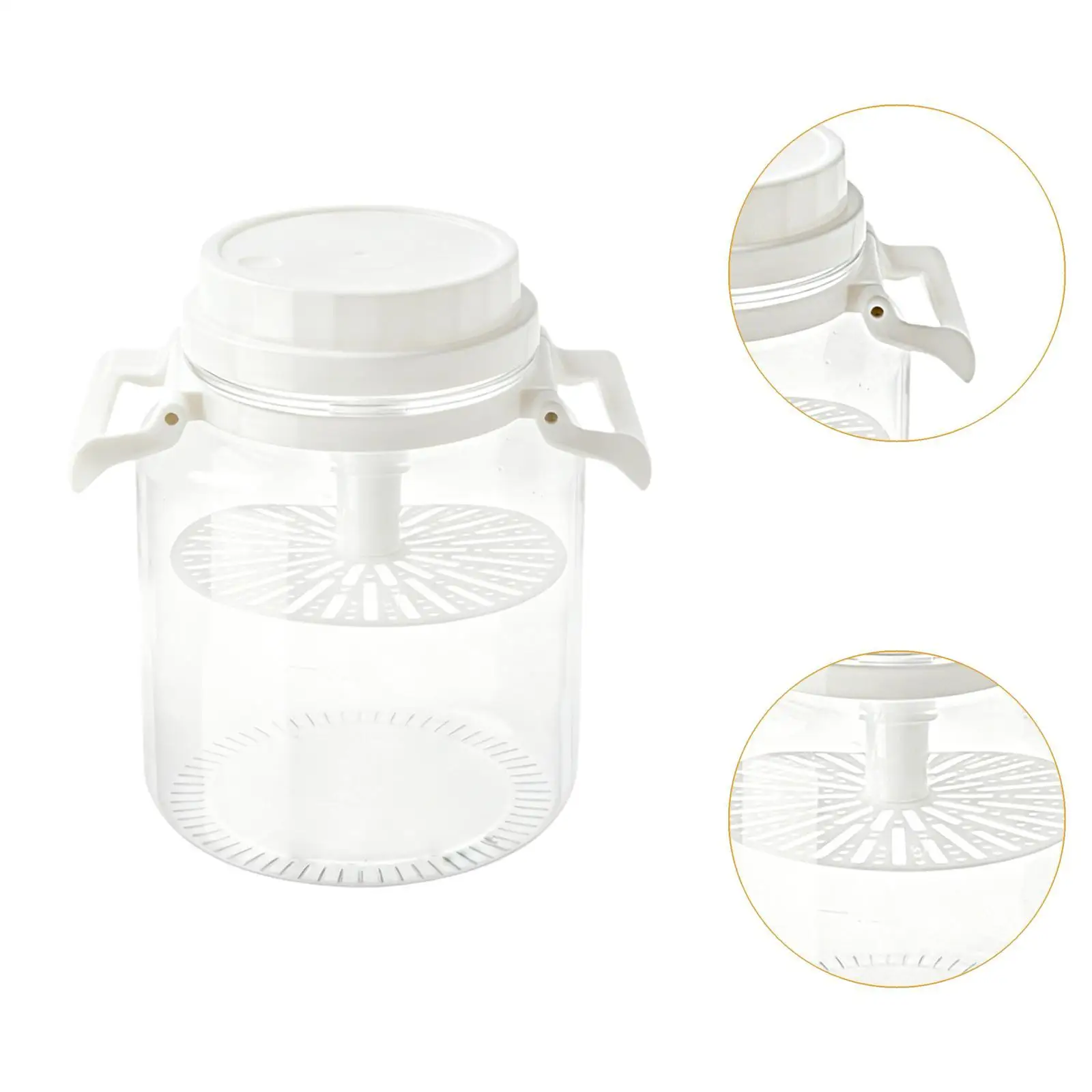 

Pickle Jar Efficient Fermentation Food Storage Container Versatile Kitchen Bottle for Picnic and Refrigerator