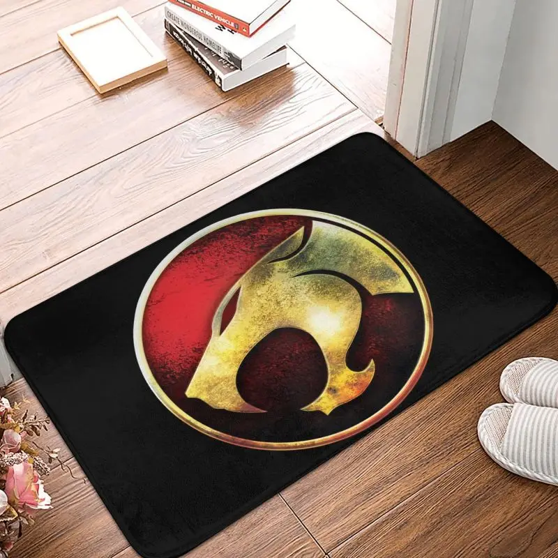 Thundercats Front Door Mat Anti-Slip Indoor Absorbent HiMan Cheetara Doormat Living Room Entrance Rug Carpet