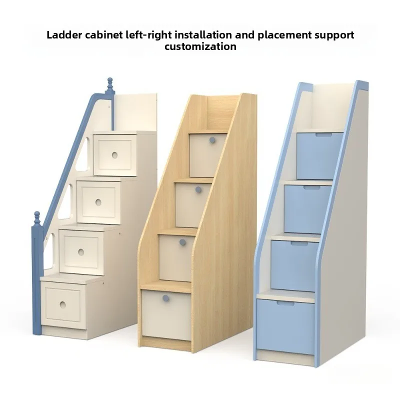 Stair cabinet, ladder High and low  Bunk  Upper and lower bed Mother and child bed Attic with wardrobe
