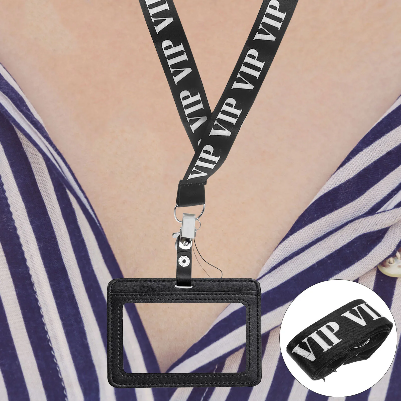 2 قطعة حامل الحبل بطاقة مع مشبك معدني اسهم طويلة لشارات الهوية الممرضات الرجال النساء الهاتف الحرم الجامعي معرض العمل حبل معلق